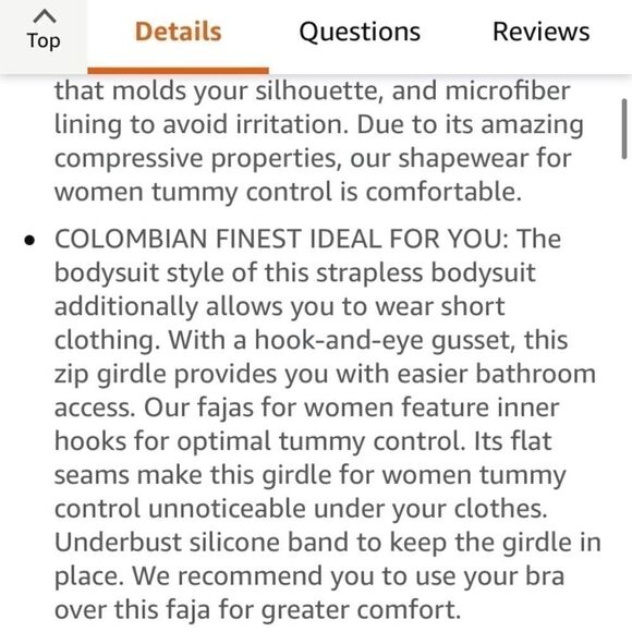 DIANE Poitiere Strapless Tummy Control Shapewear - Picture 14 of 14